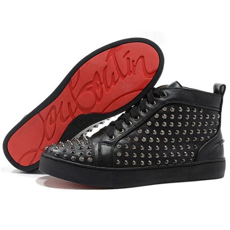 louis vuitton high tops men's|christian louboutin spiked sneakers.